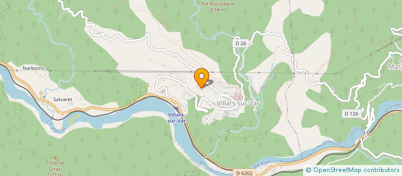 localisation de l'entreprise ASS L'ABREUVOIR AUX MILLE SABOTS à TOUET-SUR-VAR