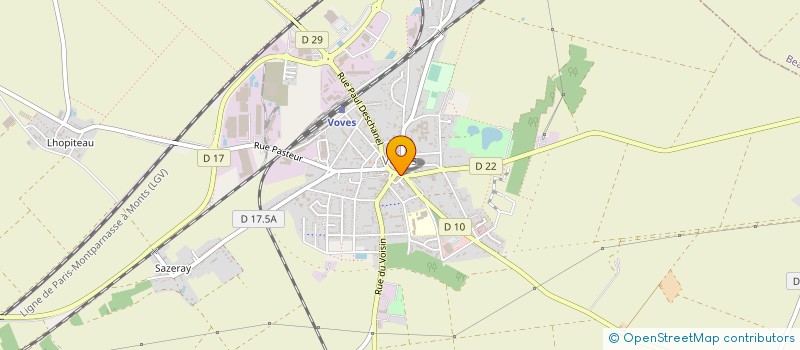 localisation de l'entreprise ASS L'ARC EN CIEL D'ALLONNES à ALLONNES