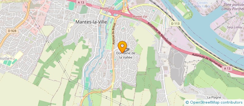localisation de l'entreprise ASS L'ART AVANT TOUT à MANTES-LA-VILLE