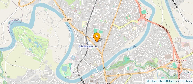 localisation de l'entreprise ASS L'ART DU SOUFFLE à ALBI