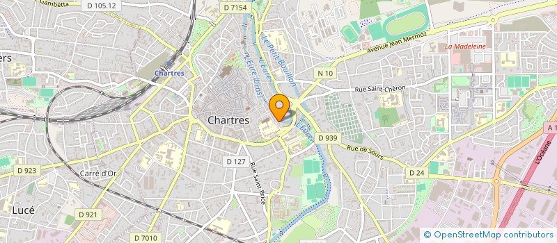 localisation de l'entreprise ASS L'ATELIER D'ANATOLE à CHARTRES