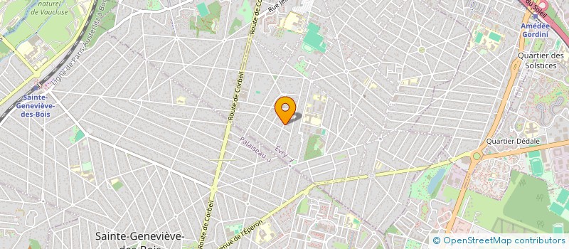 localisation de l'entreprise ASS L'ATELIER DU LAGON  MORSANG-SUR-ORGE