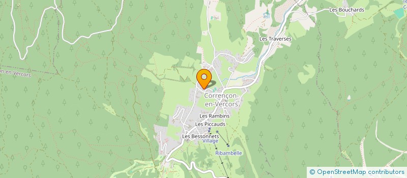 localisation de l'entreprise ASS  L AUXILIAIRE 2000  SAINT-NIZIER-DU-MOUCHEROTTE