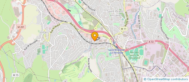 localisation de l'entreprise ASS L AVENIR  SAINT-PRIEST-EN-JAREZ