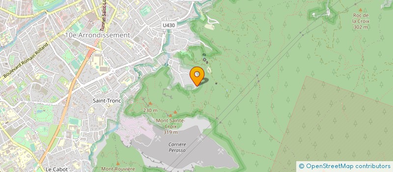 localisation de l'entreprise ASS L'ECOLE DU BIEN ETRE à MARSEILLE