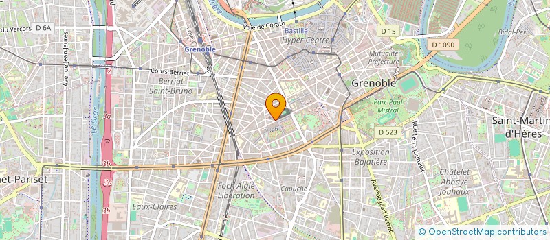 localisation de l'entreprise ASS L ECOLOGIE POUR DEMAIN  GRENOBLE