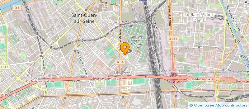 localisation de l'entreprise ASS L'EGLISE DU CHRISTIANISME CELESTE à SAINT-OUEN-SUR-SEINE