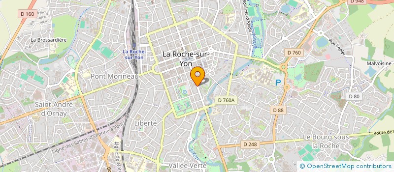 localisation de l'entreprise ASS L'ENTRAIDE DES GENS DU VOYAGE à LA ROCHE-SUR-YON