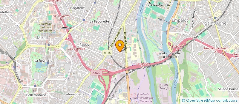 localisation de l'entreprise ASS L'ENVOLEE à TOULOUSE
