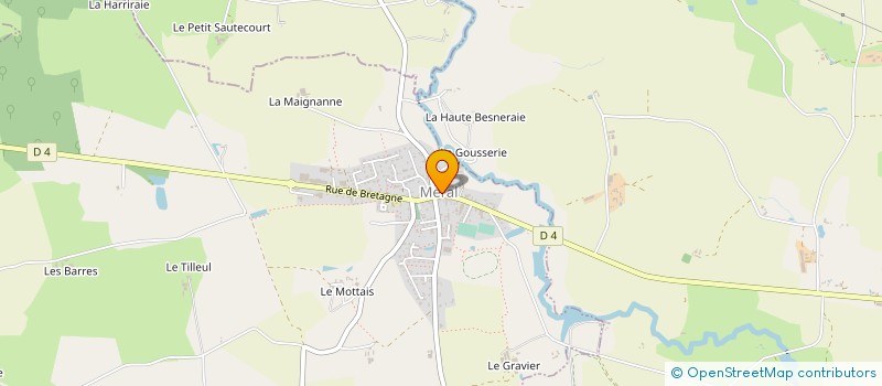 localisation de l'entreprise ASS L ESPERANCE DE MERAL à MERAL