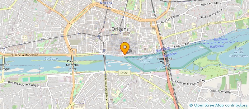 localisation de l'entreprise ASS L'ETAPE CENTRES ACCUEIL INSERTION à ORLEANS