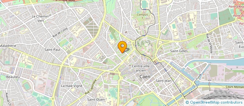 localisation de l'entreprise ASS L'HARMONIE PAR LE CHANT EN NORMANDIE à CAEN