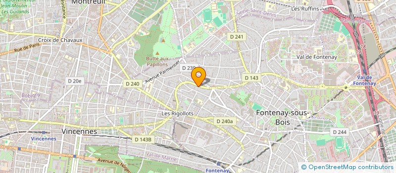localisation de l'entreprise ASS L HOMME LE SON ET LA VIE à FONTENAY-SOUS-BOIS