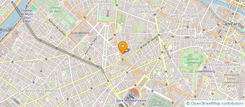 localisation de l'entreprise ASS  L HOMME TRANSPARENT  PARIS