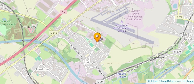 localisation de l'entreprise ASS L ULM DE MR TOUT LE MONDE  PROUVY