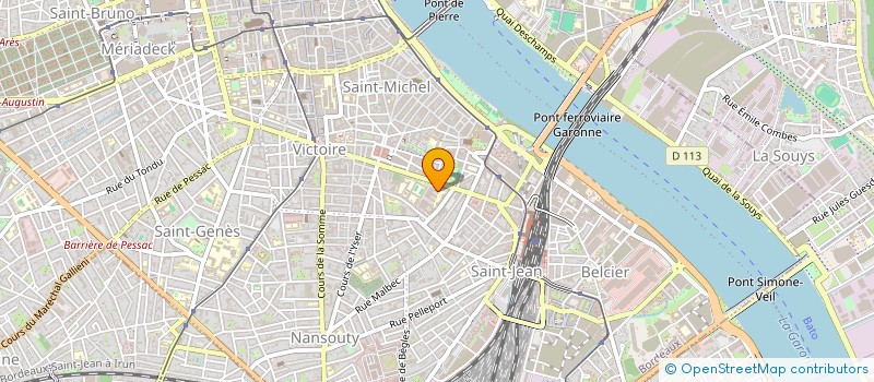 localisation de l'entreprise ASS LA 4L NAVALAISE à BORDEAUX