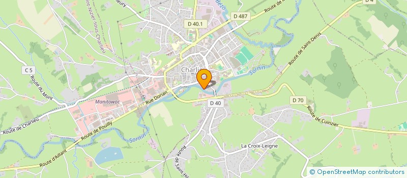 localisation de l'entreprise ASS LA BARTAVELLE à CHARLIEU