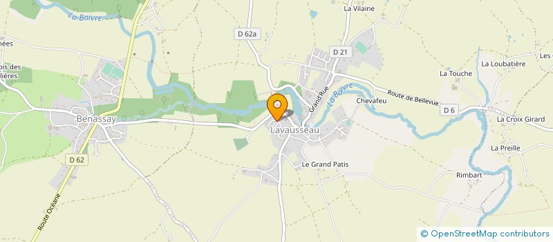 localisation de l'entreprise ASS  LA BIBERA à BOIVRE-LA-VALLEE