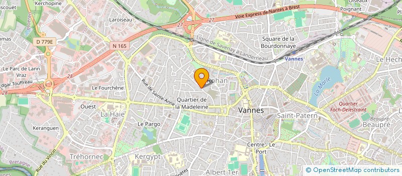 localisation de l'entreprise ASS LA BOUILLOTE à VANNES