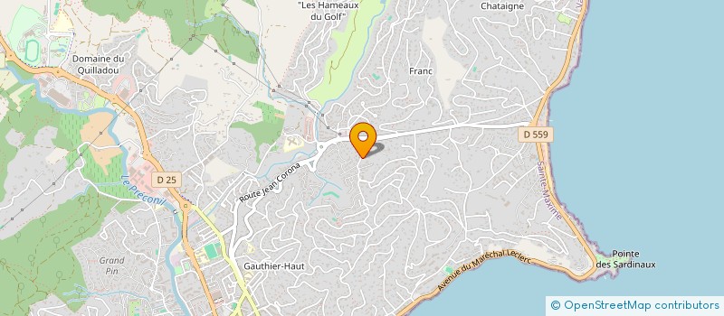 localisation de l'entreprise ASS LA BOULE MAXIMOISE à SAINTE-MAXIME