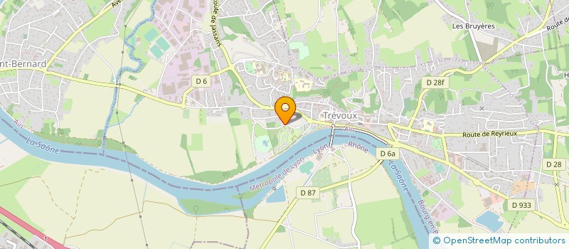 localisation de l'entreprise ASS LA BOULE TREVOLTIENNE à TREVOUX
