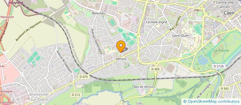 localisation de l'entreprise ASS LA BOULE VENOISIENNE à CAEN