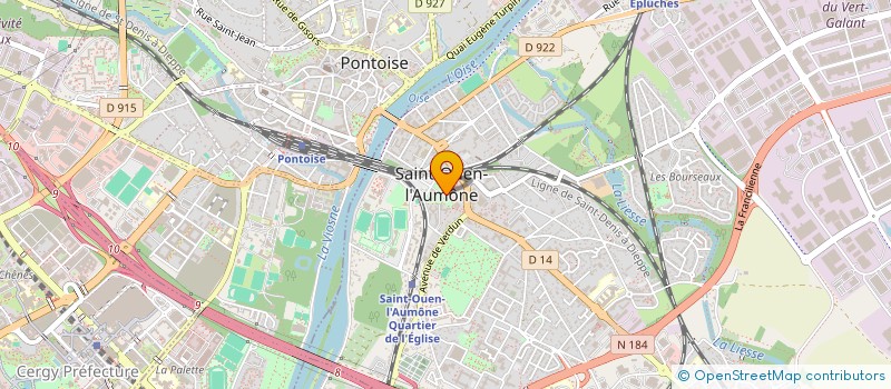 localisation de l'entreprise ASS LA CAFET UTOPIA à SAINT-OUEN-L'AUMONE