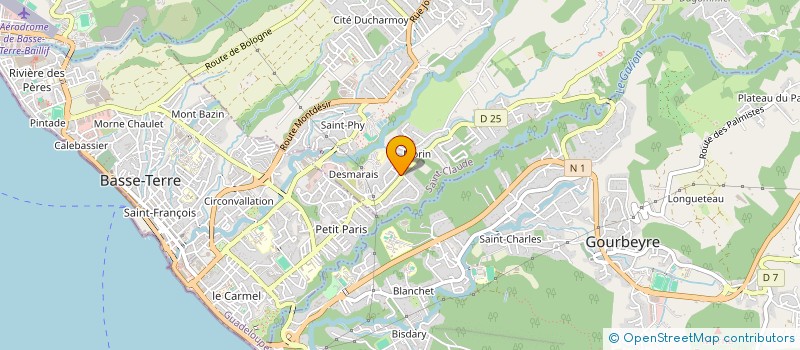 localisation de l'entreprise ASS. LA CAUSE DE L ENFANT à SAINT-CLAUDE
