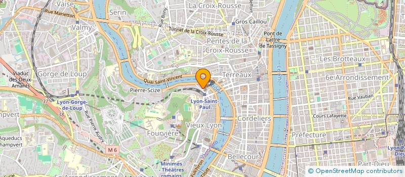 localisation de l'entreprise ASS LA CAVE A MUSIQ. à LYON