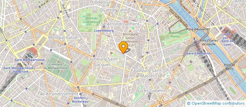 localisation de l'entreprise ASS  LA CERISAIE DU VAL DE GRACE  PARIS