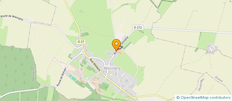 localisation de l'entreprise ASS LA CHENAIE CAMPS THIERACHE à WASSIGNY