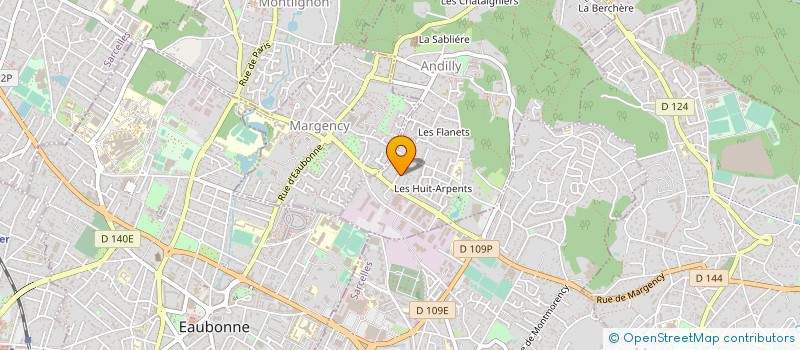 localisation de l'entreprise ASS LA COLLINE à ANDILLY