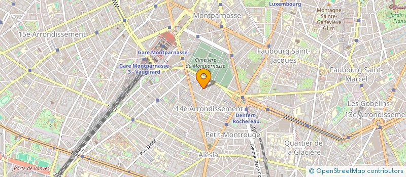 localisation de l'entreprise ASS LA COMMUNAUTE DES CHRETIENS DE PARIS à PARIS