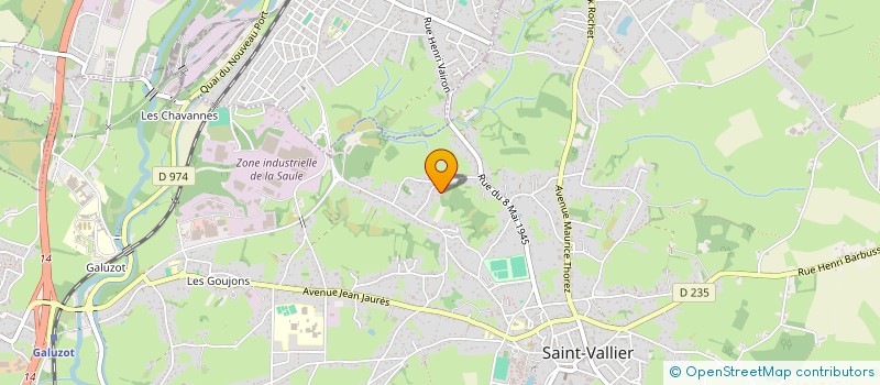 localisation de l'entreprise ASS LA COMPAGNIE EST U N SEL à SAINT-VALLIER