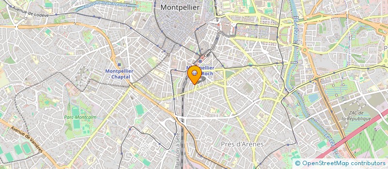 localisation de l'entreprise ASS LA COMPAGNIE PROVISOIRE à MONTPELLIER