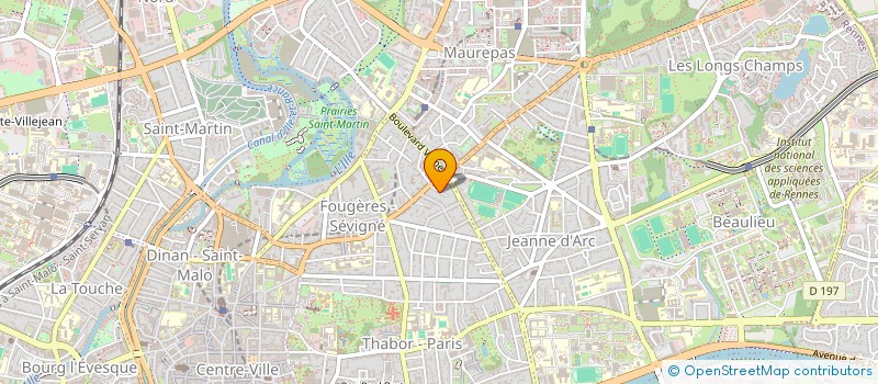 localisation de l'entreprise ASS LA COMPAGNIELLE à RENNES