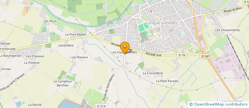 localisation de l'entreprise ASS LA CONCORDE  LONGUE-JUMELLES