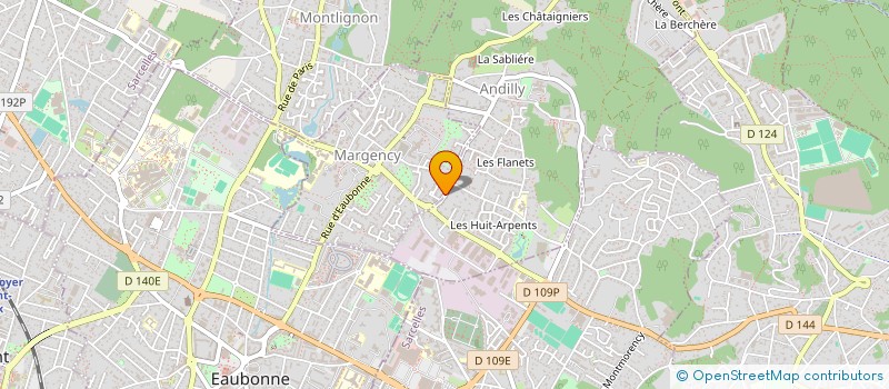 localisation de l'entreprise ASS LA CONFRERIE DES FAISEUX DE BOUDINS  ANDILLY