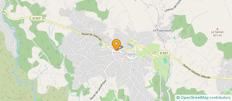 localisation de l'entreprise ASS LA DENT DE LAIT à FLAYOSC