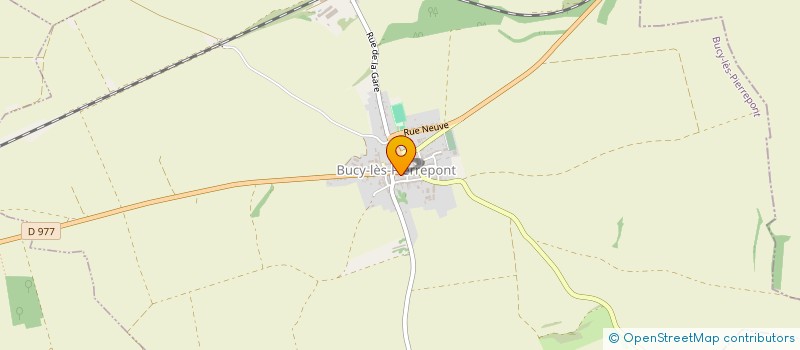 localisation de l'entreprise ASS LA FOULEE LIESSE MARLE  LIESSE-NOTRE-DAME