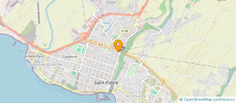 localisation de l'entreprise ASS LA FOURNAISE : EN AVANT LA MUSIQUE à SAINT-PIERRE