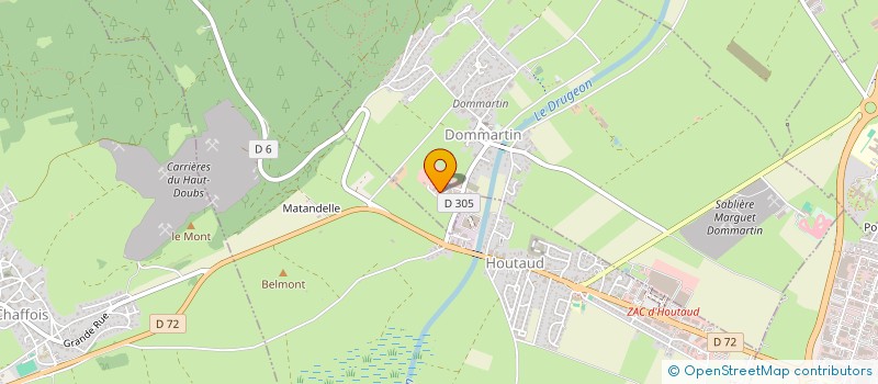 localisation de l'entreprise ASS LA FRATERNELLE à DOMMARTIN