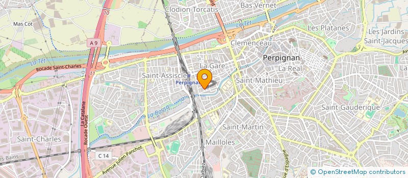localisation de l'entreprise ASS LA GARE PERPIGNAN DEMAIN à PERPIGNAN
