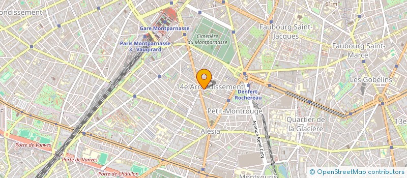 localisation de l'entreprise ASS LA GENERALE NORD EST  PARIS