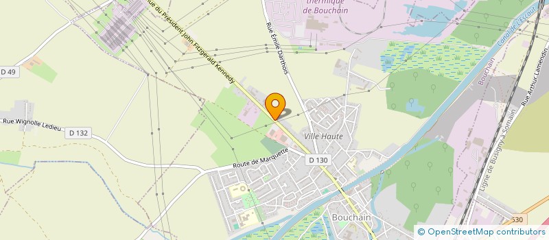 localisation de l'entreprise ASS LA GOURMETTE DE L OSTREVANT à BOUCHAIN