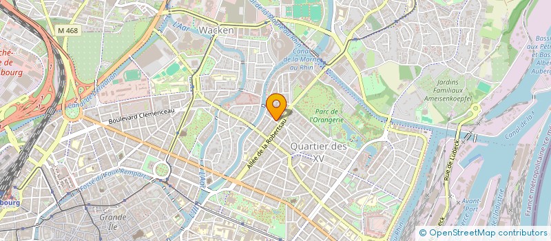 localisation de l'entreprise ASS LA GRANDE MOSQUEE DE STRASBOURG à STRASBOURG