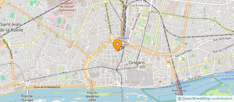 localisation de l'entreprise ASS LA HALLIERO à ORLEANS