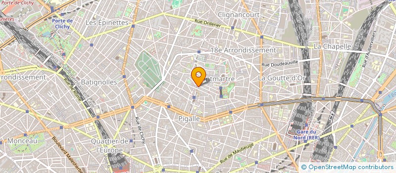 localisation de l'entreprise ASS  LA KLAVE  PARIS