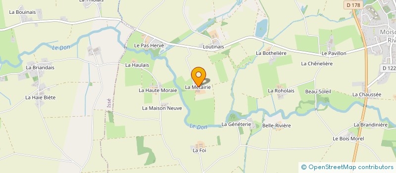 localisation de l'entreprise ASS LA LIBERATRICE à MOISDON-LA-RIVIERE
