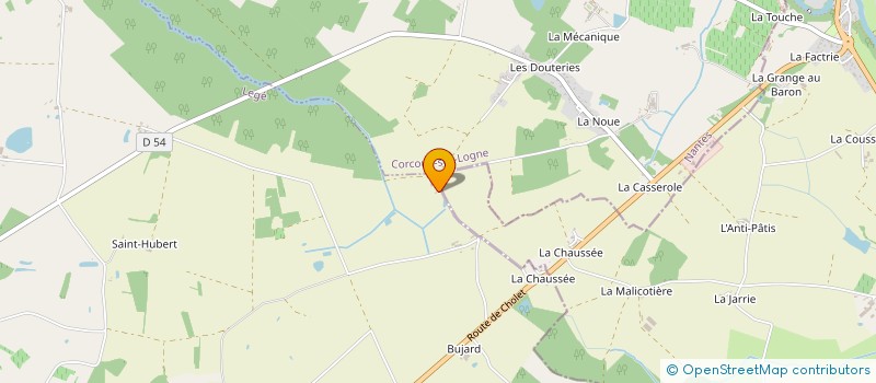 localisation de l'entreprise ASS LA LOGNE REMPLACANTE  LEGE